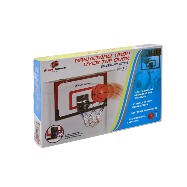 Electronic Basketball Over the Door with Digital Counter
