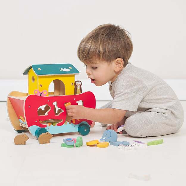 Tender Leaf - Shape Sorter - Noah's Ark - (TL8305)