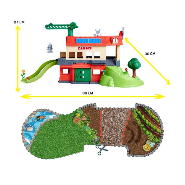 Majorette - Farmyard + 3 Vehicles (8503009000)