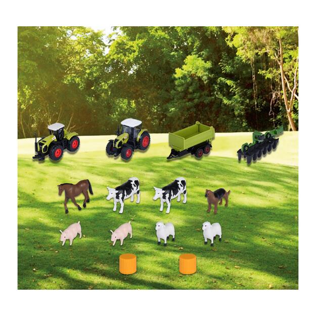 Majorette - Farmyard + 3 Vehicles (8503009000)