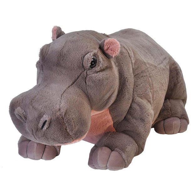 Wild Republic - Plush Toy Jumbo Cuddlekins 76 cm Hippo (808050)