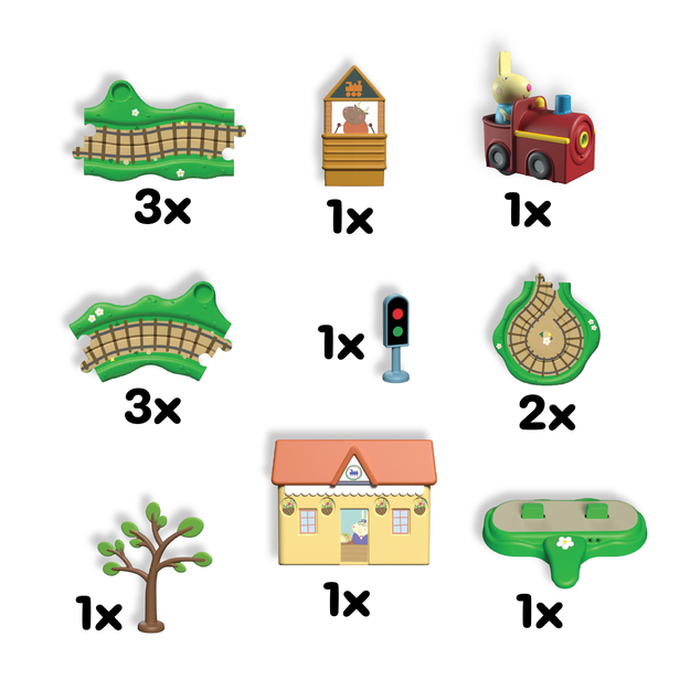 Peppa Pig - Whizz Around Clickety Clack Train (8344)