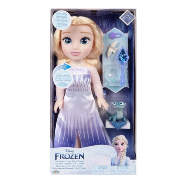 Disney Frozen 2 - My Singing Friend Elsa Doll and Bruni (225136-EU)