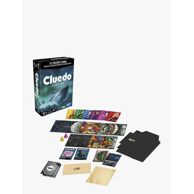 Cluedo - Sabotage on Seas, Danish (F61101080)