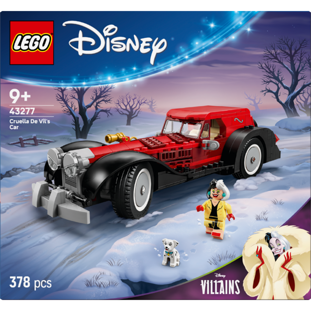 LEGO - Disney Classic - Cruella De Vil's Car (43277)