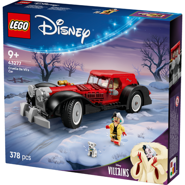 LEGO - Disney Classic - Cruella De Vil's Car (43277)