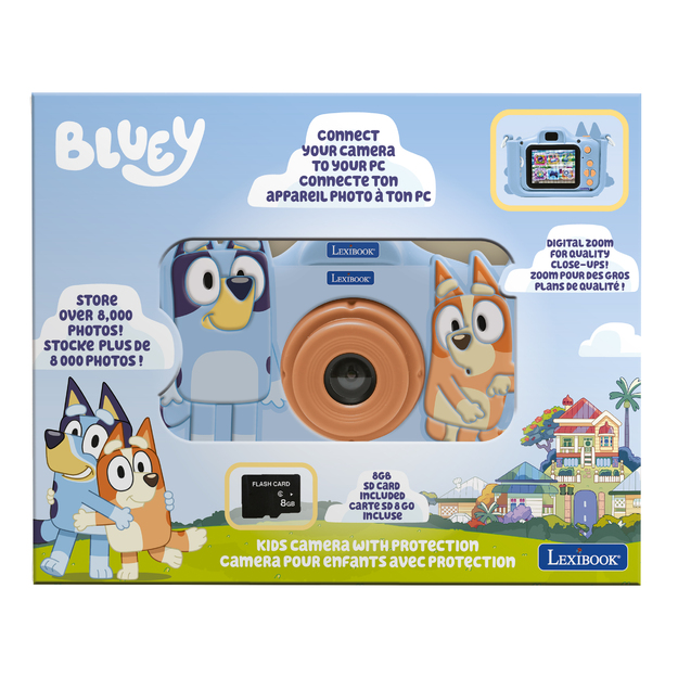 Lexibook - Kids Camera with Bluey protection (DJ078BY)