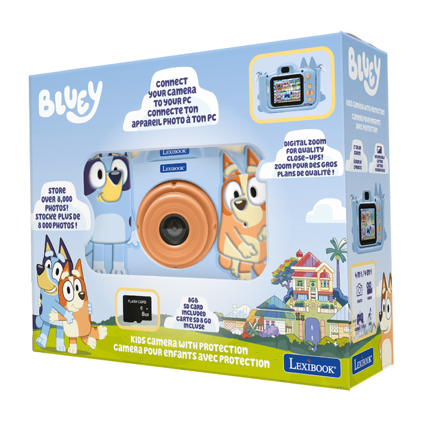 Lexibook - Kids Camera with Bluey protection (DJ078BY)