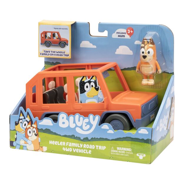 Bluey - Heeler Family Road Trip Vehicle (90262)