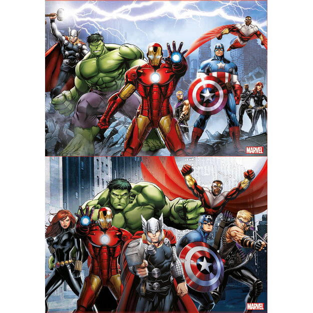 Educa - 2x100 pcs, Avengers (80-15771)