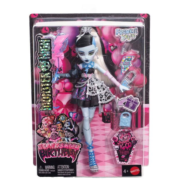 Monster High - Scary Sweet Birthday Frankie Doll  (JBG75)