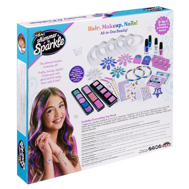 Shimmer n Sparkle - 9 in 1 Deluxe Beauty and Fashion (65699)