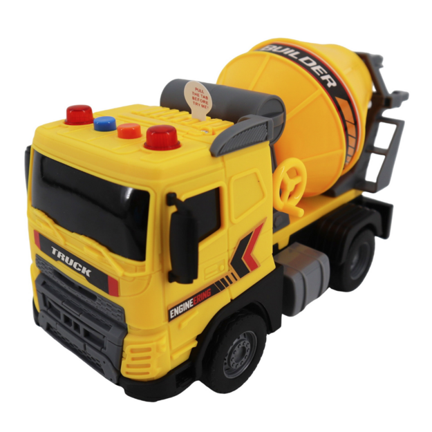 Motor 112 - Cement mixer truck w/light and sound 1:20
