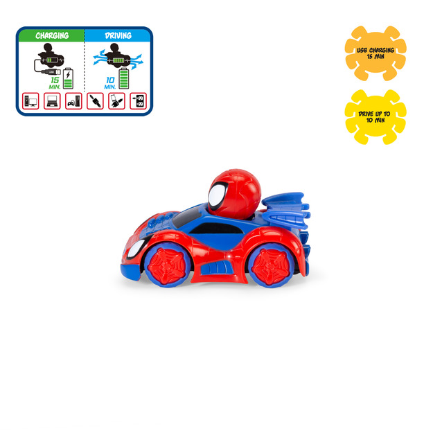 Dickie Toys - RC Spidey Web-Crawler 1:50 (203222006)