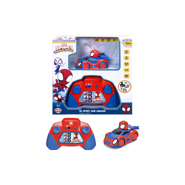Dickie Toys - RC Spidey Web-Crawler 1:50 (203222006)