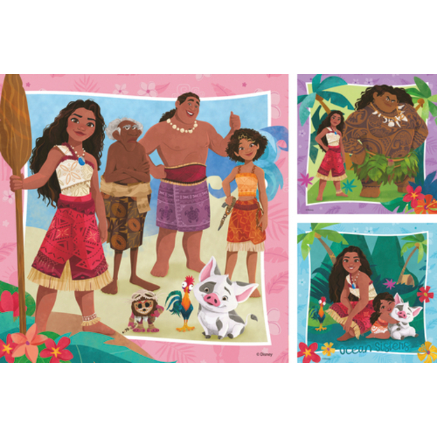 Ravensburger - Disney Vaiana 2 3x49p - (12004102)