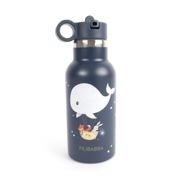 Filibabba - Stainless steel water bottle - Dreamy Adventurers - Flerfarvet (FI-03805)