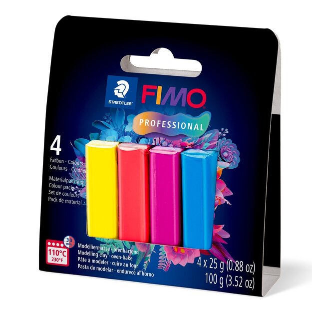 Staedtler - Fimo pro  modelling set, True Colours (8043-S1)