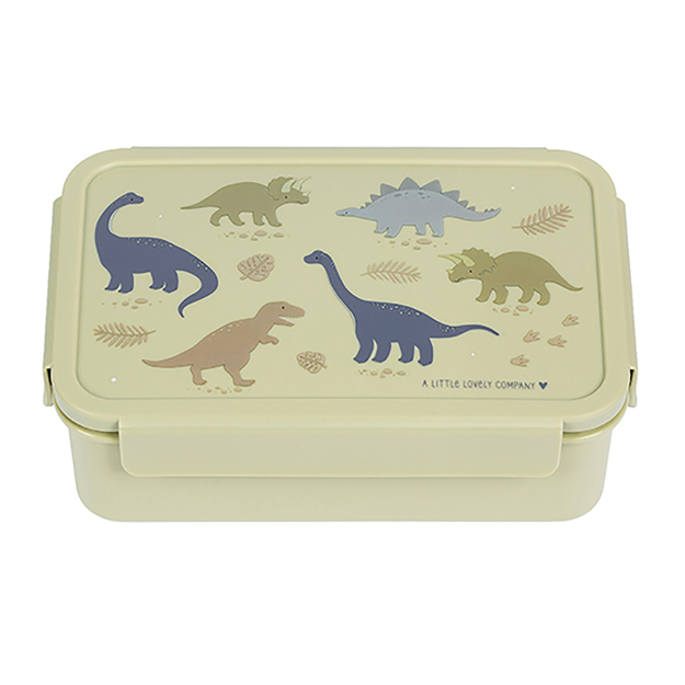 A little lovely company - Bento Lunch box - Dinosaurs - 22 x 7.5 x 14.5 cm