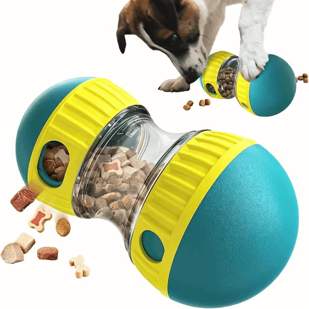Interactive Slow-Down Dog Treat Dispenser Toy