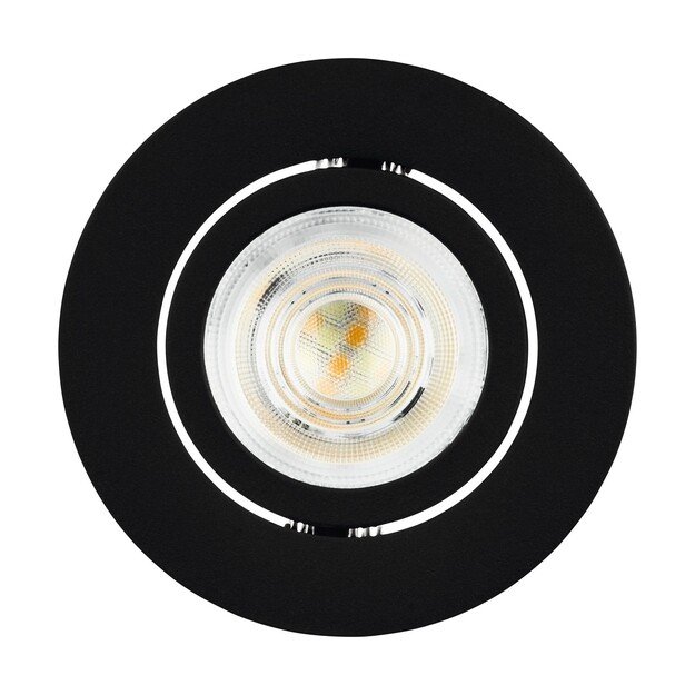 EGLO - Saliceto-Z recessed light black Ø8.8 - RGB + TW - Zigbee, Bluetooth