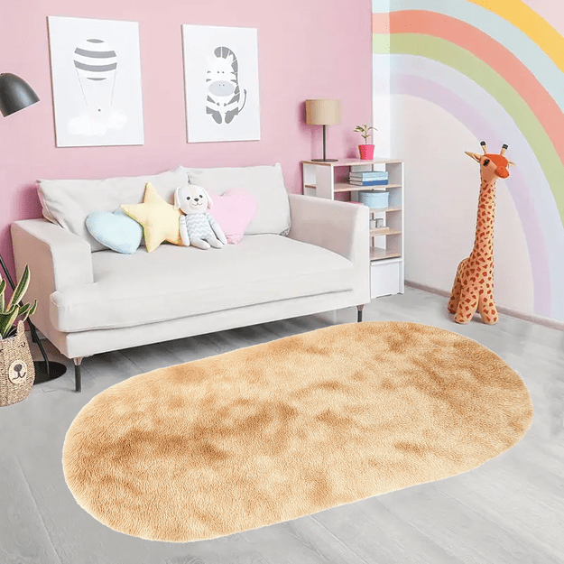 Dywan Plusz Mięciutki Shaggy Gęsty Włochacz Duży Puchaty do Salonu 160x60cm 30