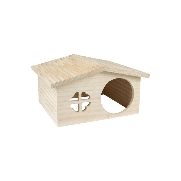 Flamingo - House for dwarf rabbit and guinea pig, Stally M - (540058516270)