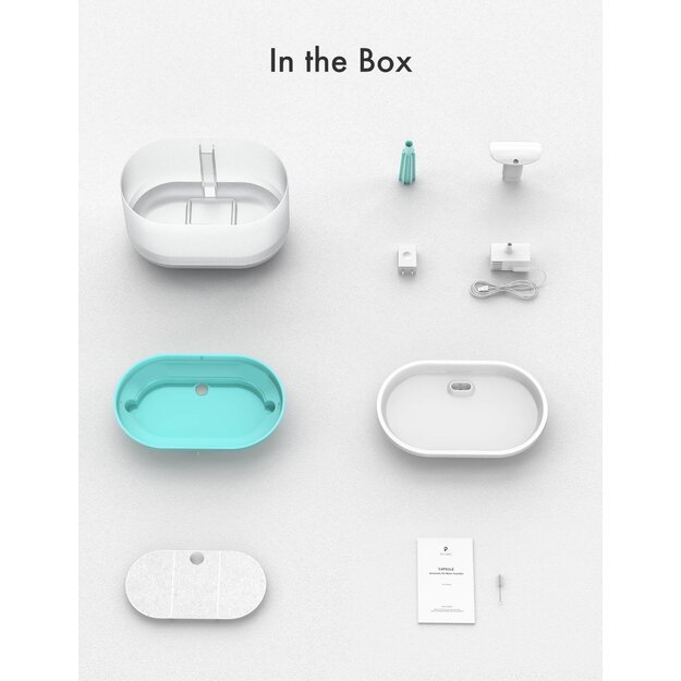 PetLibro - Capsule Water Fountain Blue - (PL-WF002-93W)