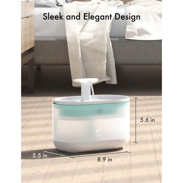 PetLibro - Capsule Water Fountain Blue - (PL-WF002-93W)