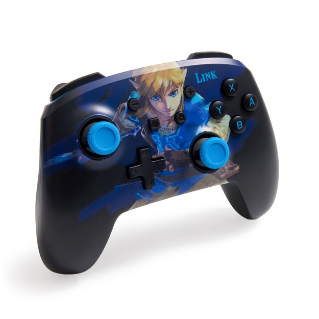 PowerA Enhanced Wireless Controller With Lumectra Etched - Wake Up Link (Nintendo Switch) 9