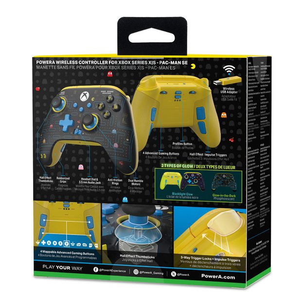 PowerA Wireless Controller for Xbox Series X - S – PAC-MAN SE 2