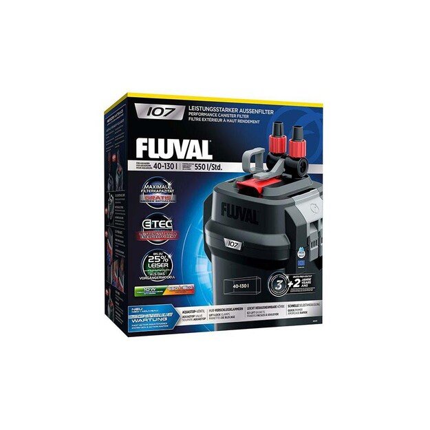 Fluval - Canister Filter  107 550l/H - (126.4107)