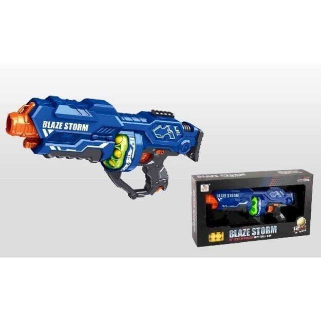 Blaze Storm - Soft ball gun with 12pcs foam balls (520337) 2