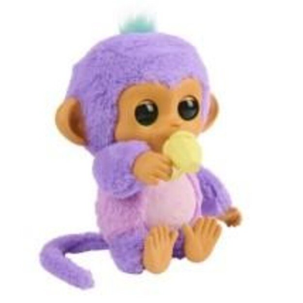 Fingerlings - Care n Cuddles Monkey Purple (3191)