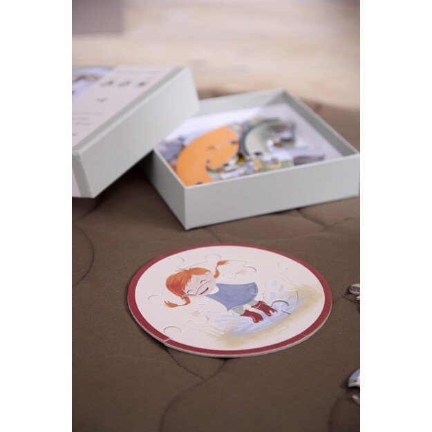 Filibabba - Set of 5 round puzzles - Small adventurers - (FI-03321) 2