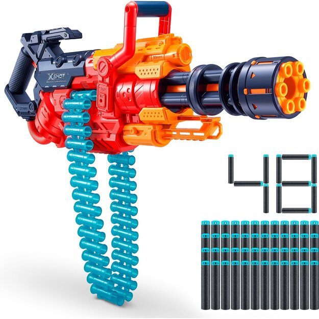 X-Shot - Dart Blaster - Excel - Crusher - 35-Dart Bel + 48 Darts (36382)