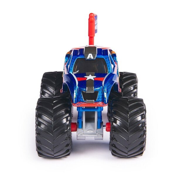 Monster Jam - 1:64 Marvel Single-Captain America (6071333) 2