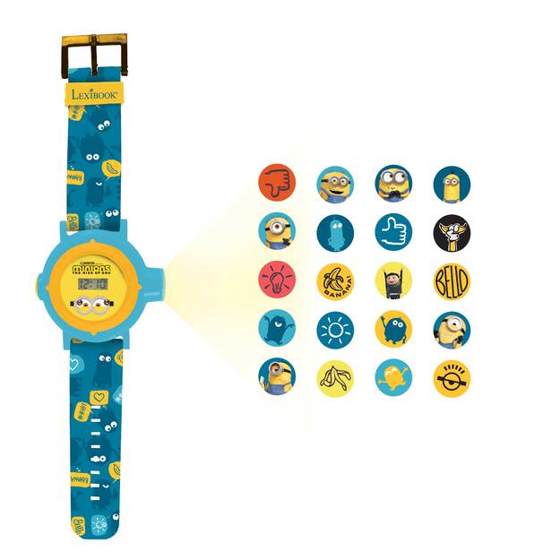 Lexibook - The Minions Digital Projection Watch (DMW050DES)
