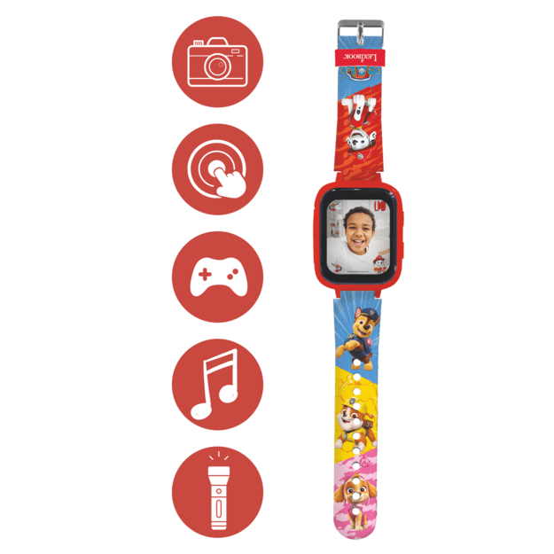 Lexibook - Paw Patrol Kids Smartwatch with 8GB memory card (DMW070PA)