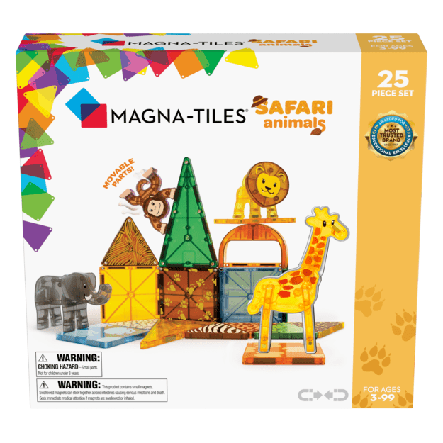 MAGNA-TILES - Safari 25 Piece Set (90220)