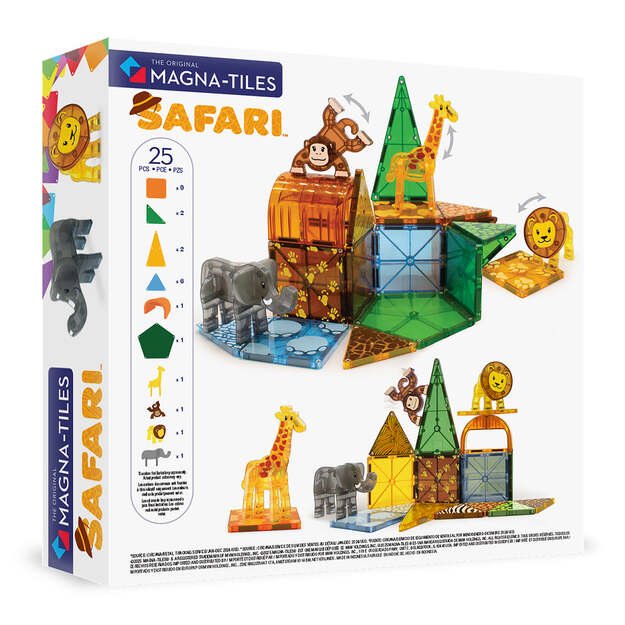 MAGNA-TILES - Safari 25 Piece Set (90220) 9