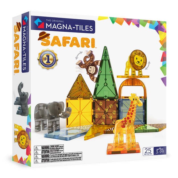 MAGNA-TILES - Safari 25 Piece Set (90220) 4