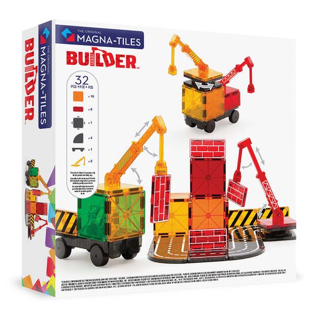 MAGNA-TILES - Builder 32 Piece Set (90226) 8