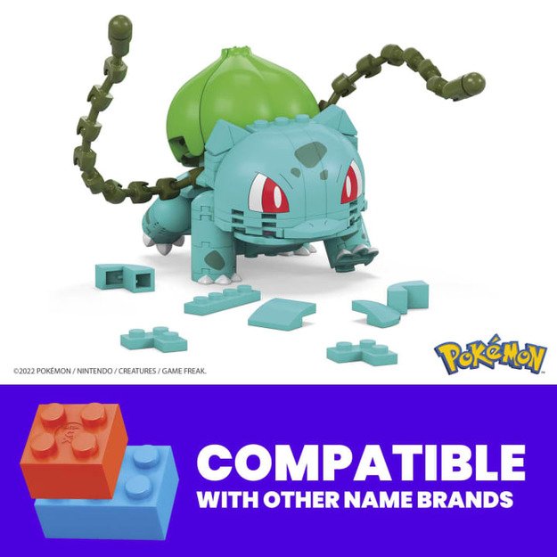 MEGA - Pokémon Build & Show - Bulbasaur (GVK83) 1