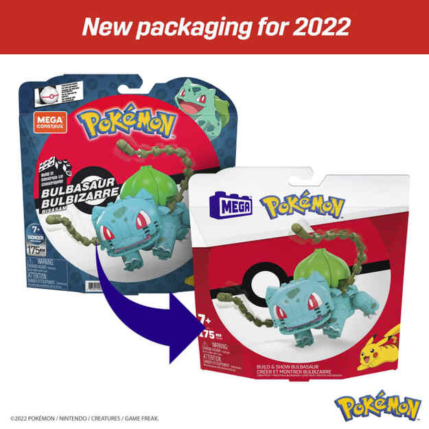 MEGA - Pokémon Build & Show - Bulbasaur (GVK83) 5