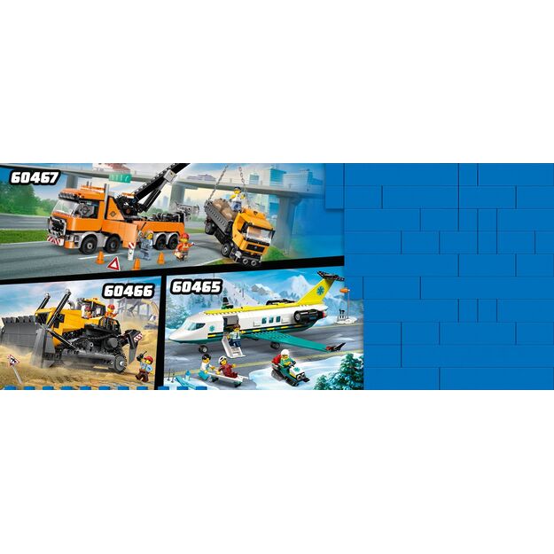 LEGO - LEGO City - Yellow Bulldozer (60466) 1