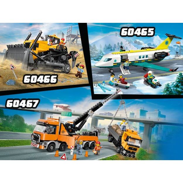 LEGO - LEGO City - Yellow Bulldozer (60466) 4