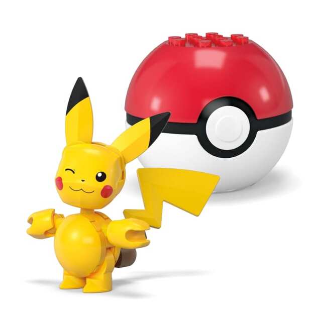 MEGA - Pokémon Poké Ball 2-Pack Building - Pikachu & Ditto (JCT43) 1