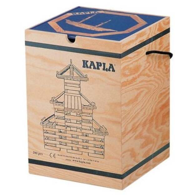Kapla bricks 280 pcs - Blue book (kapla280)