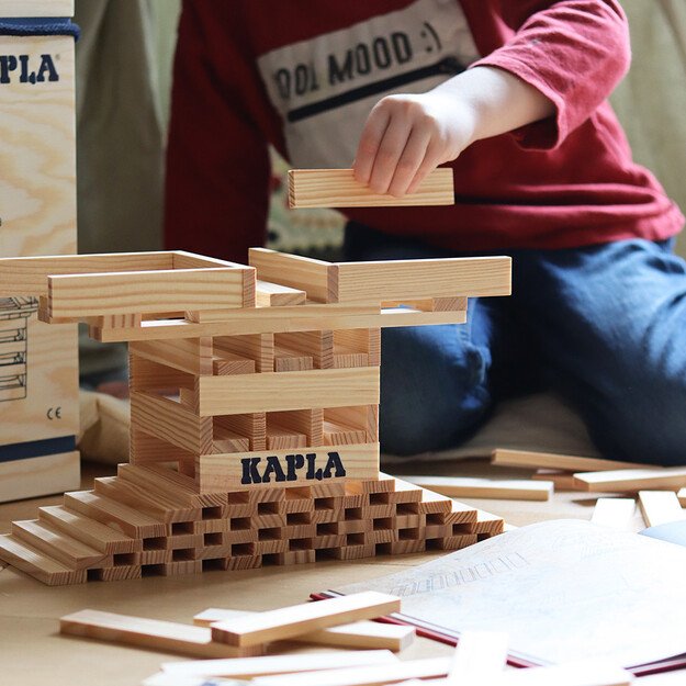 Kapla bricks 280 pcs - Blue book (kapla280) 4